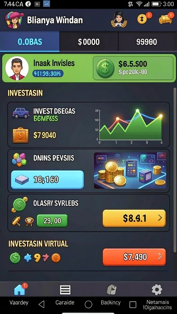 Cuplikan layar menu unduhan kawi777 untuk perangkat Android